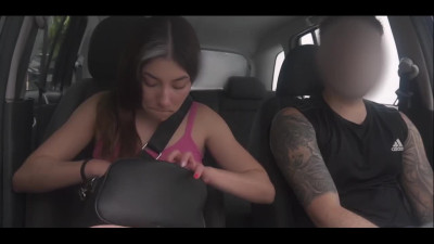 Fit Latina Chick Pleases a Guy With BJ And Ride To Pay For the Taxi And Gets a Creampie For Change