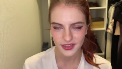 Pretty Big-booty Redhead Gal Helps Her Step-bro To Please His Hard Boner