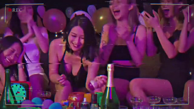 Chinese Wedding orgy goes wild for the bride