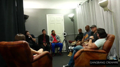 BBC gangbang for sexy Agatha Delicious - Gangbang Creampie