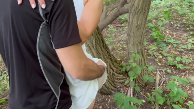 Free-spirited wife casually sneaks off to fuck a stranger she met
