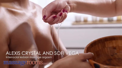 Stunning Sim Graceful Babes Indulge In Spectacular Lesbian Love-making After the Nuru Massage