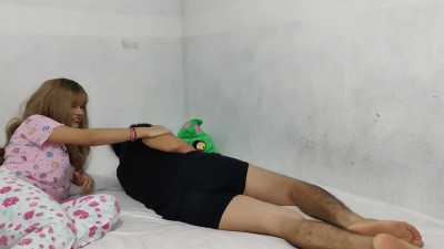Big ass Mexican teen rides cock after 69 pose foreplay