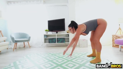 Two hot slut with juicy asses are getting fucked by one dude