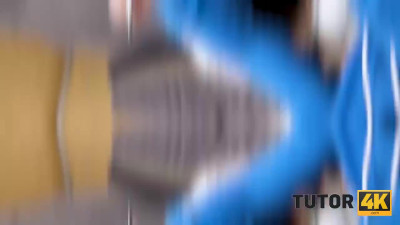 Fucked mature Russian tutor the way she deserved