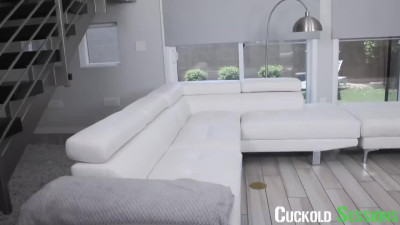 Appetizing Aubree Valentine BBC fucked extra hot in front of cuckold