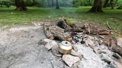Arab gal fucked while camping and begs to cum on her pussy