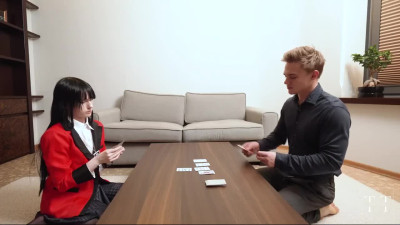 Yumeko Jabami from Kakegurui lost card games and swallows sperm