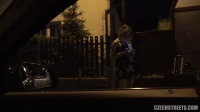 Czech Streets 112 Pregnant lady in distress