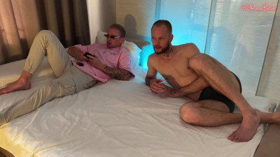 Curvy Russian slut gets fucked in front of her pervy stepson