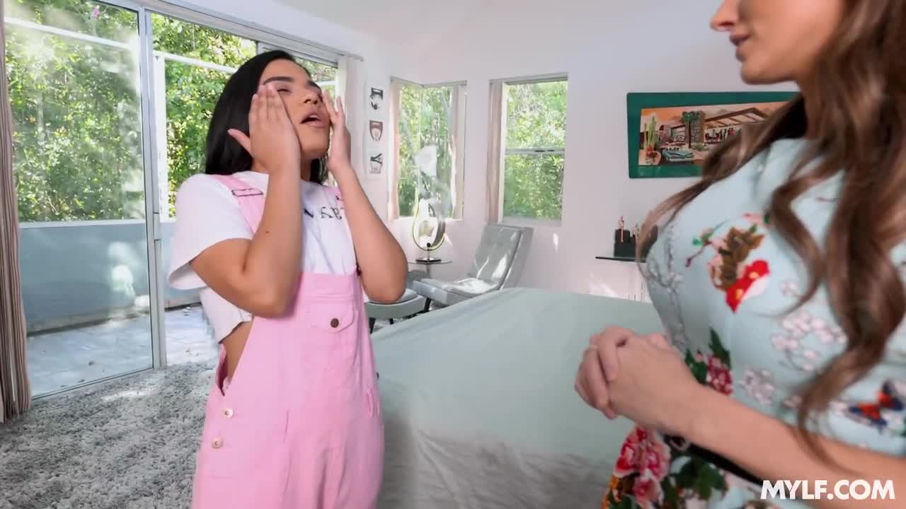 Watch Alluring stepmom fucks Latina teen with strap-on in different poses Full. Duration: 07:58 | ePornBabe.