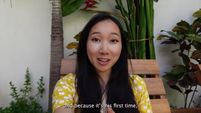 Fit Asian Vlogger Shows an Exciting Bali Trip, Including a Hot Fuck Scene With Her BF In the Hotel