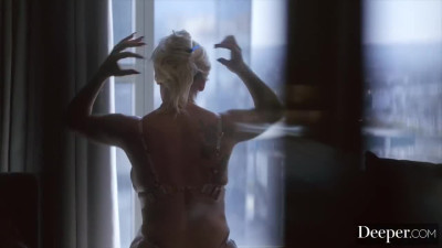 Smoking hot blonde queen takes on huge cock in passionate scenes