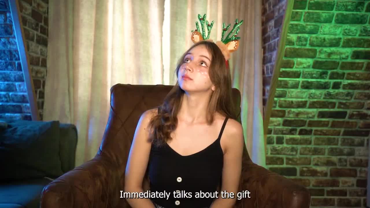 Watch Cute Russian babe wants a Christmas present and proves to her stepbrother that she is a good girl. Full. Duration: 14:42 | ePornBabe.