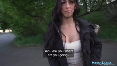 Buxom Latina Alicia Trace up for a fuck for cash - POV Public Agent