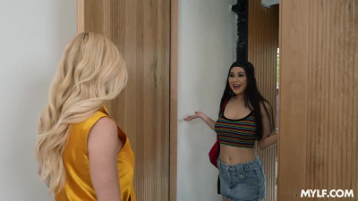 Strapon will make our little lesbian game much better, trust me