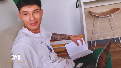 Stepdad ignores his stepson giving creampie to his wife