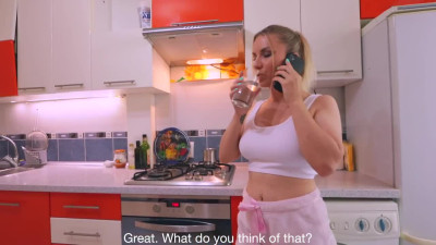 Russian MILF fulfills her request to go to her friends for a sleepover.