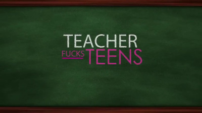Lustful dude teaches his adorable student a lesson