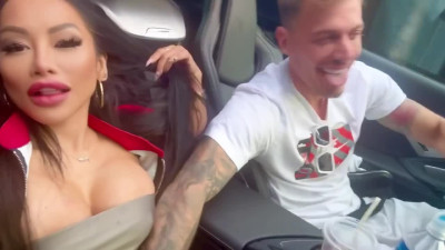 CJ Miles gets picked up by a tatted stud and worshipped like a goddess