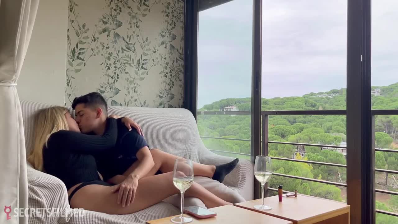 Watch Horny latina blonde fulfils her dirty wishes with her boyfriend at home Full. Duration: 12:38 | ePornBabe.
