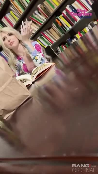 Watch Blonde hon rides stepdad's cock in the library - YNGR Full. Duration: 10:04 | ePornBabe.