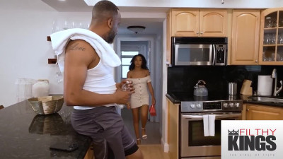 I asked stepbro to use his BBC on my trimmed pie - Filthy Kings