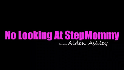 Flat-chested Aiden Ashley needs stepson to make her cum