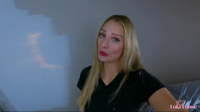 Slim Blonde German Cutie Got Dicked Hard And Facialized By a Guy Who Helped Her With Home Renovation