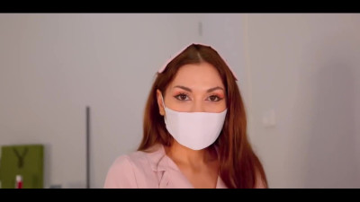 Sexy Busty Redhead Nurse Helps Her Patient Drain His Balls And Cure His Hard Boner