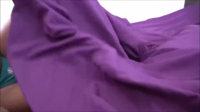 Violet Gems shakes naturals when she rides cock in POV