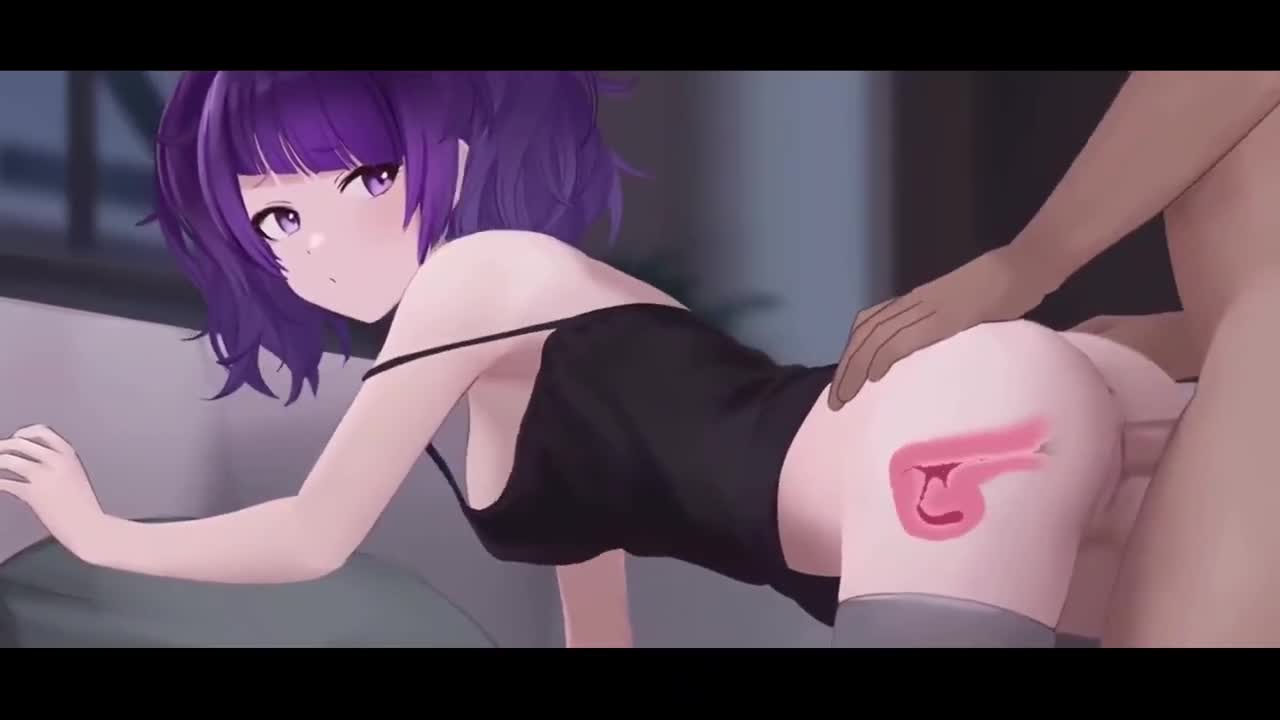 Watch Hentai: Busty Gal With Violet Hair Gets Fucked Hard From Behind And Bestowed With 2 Anal Creampies Full. Duration: 06:16 | ePornBabe.