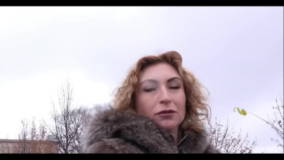 Ukrainian MILF Julia was picked up on a street and fucked by a German scout on a casting