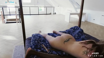 Phat ass stepmom enjoys french BBC and fresh cum in her mouth