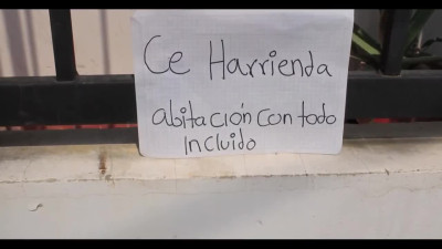 Busty latina teen with cute face gets fucked by a tenant while his wife is absent