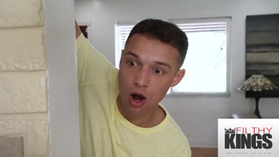 Young lustful dude has awesome anal sex with his curvy brunette stepmother