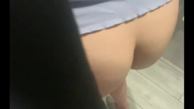 fucked a chick in anal right in the toilet.