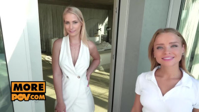 Rich Milf spreads legs wide after sensual massage - Its POV