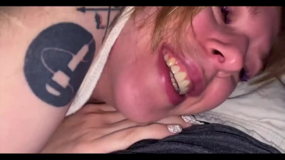 Fighting with stepsis turned into a blowjob anal sex pov