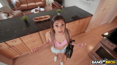 Pretty Tiny Slim Teen Pleases Massive BBC Of Her Huge Stepdad To Get the Car Keys Back