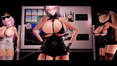 Honkai Impact hentai sex scenes with busty whores