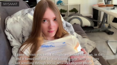 Cheaty hoe fucks her boyfriend's best friend while he rests next door
