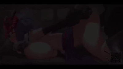 Anime Neji Sim Sara or the best Kujou Sara XXX video
